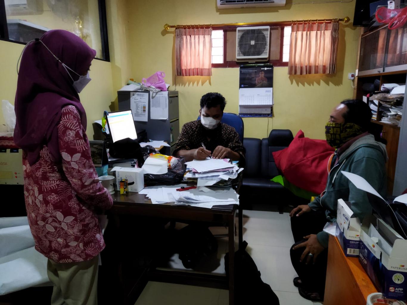 KALURAHAN SINDUADI MENERIMA KUNJUNGAN PENDAMPING SID