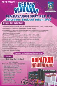 PEKAN PEMBAYARAN SPPT – PBB P2