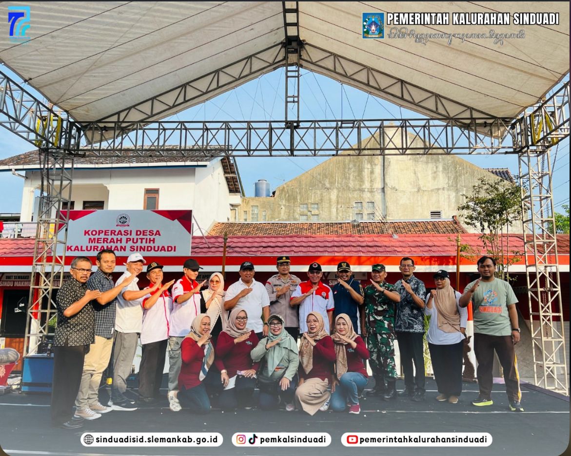Jalan Sehat & Launching KDMP Kalurahan Sinduadi