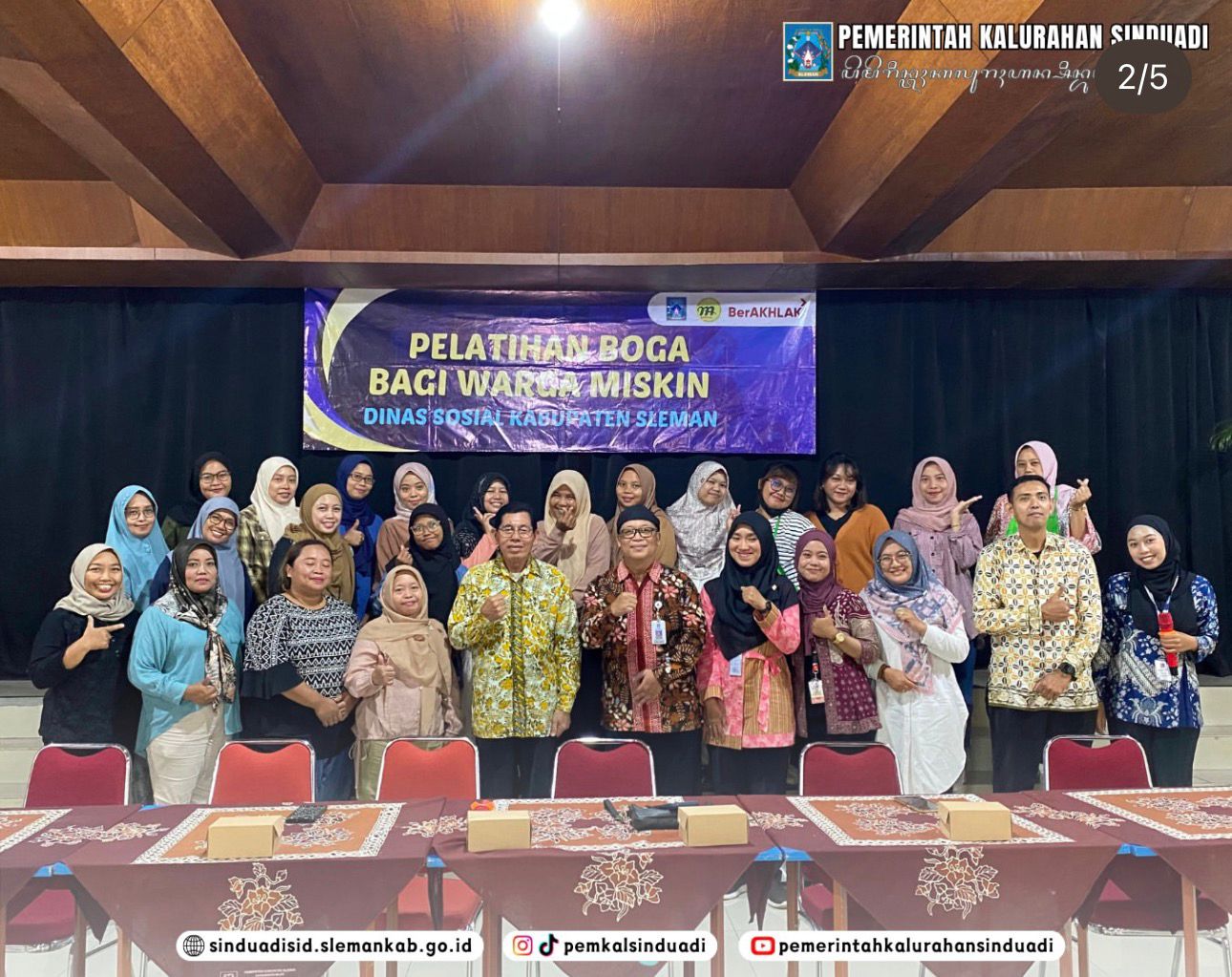 Pelatihan Boga Bagi Warga Miskin